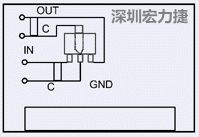 圖3：降壓電路的PCB設(shè)計示例。