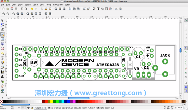 既然你有一個以電路板為背景的清晰影像了，使用向量工具將要絲印的圖像畫在上面吧，下面有一個例子。